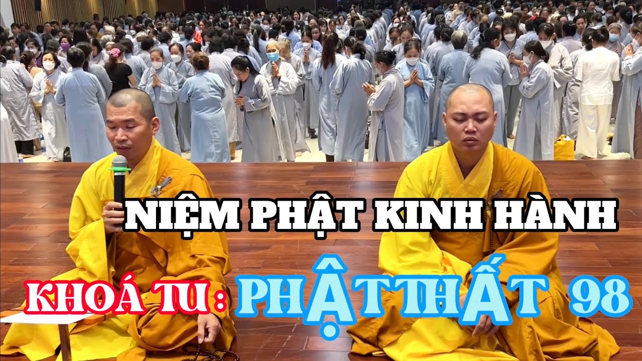 TẬP 3 : Thầy Tâm Vượng dẫn chúng, Phật tử nhất tâm Niệm Phật #phapthoaikhaitam #chuahoangphap