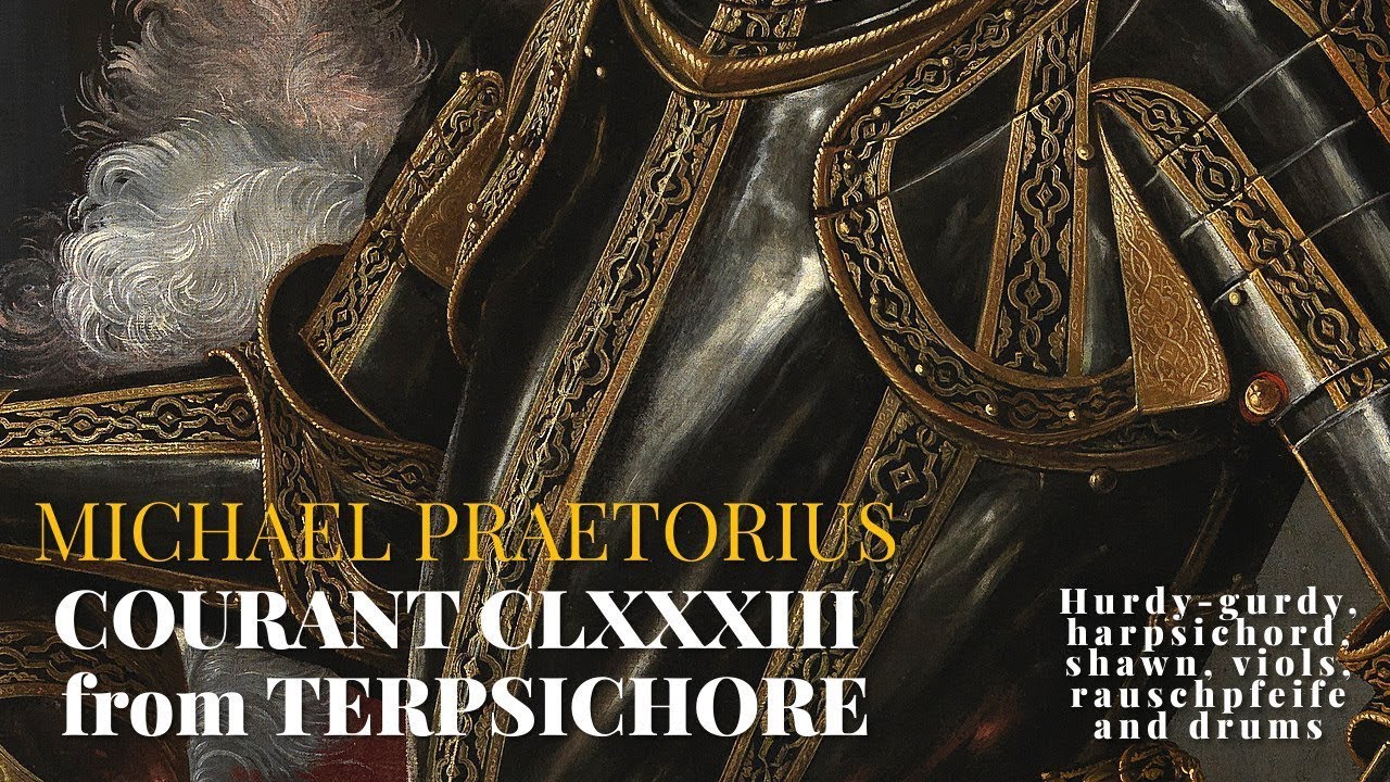 Praetorius Courante TERPISCHORE [hurdy gurdy shawn viols and harpsichord]