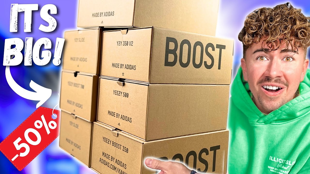 Я купил Yeezys со скидкой 50%!