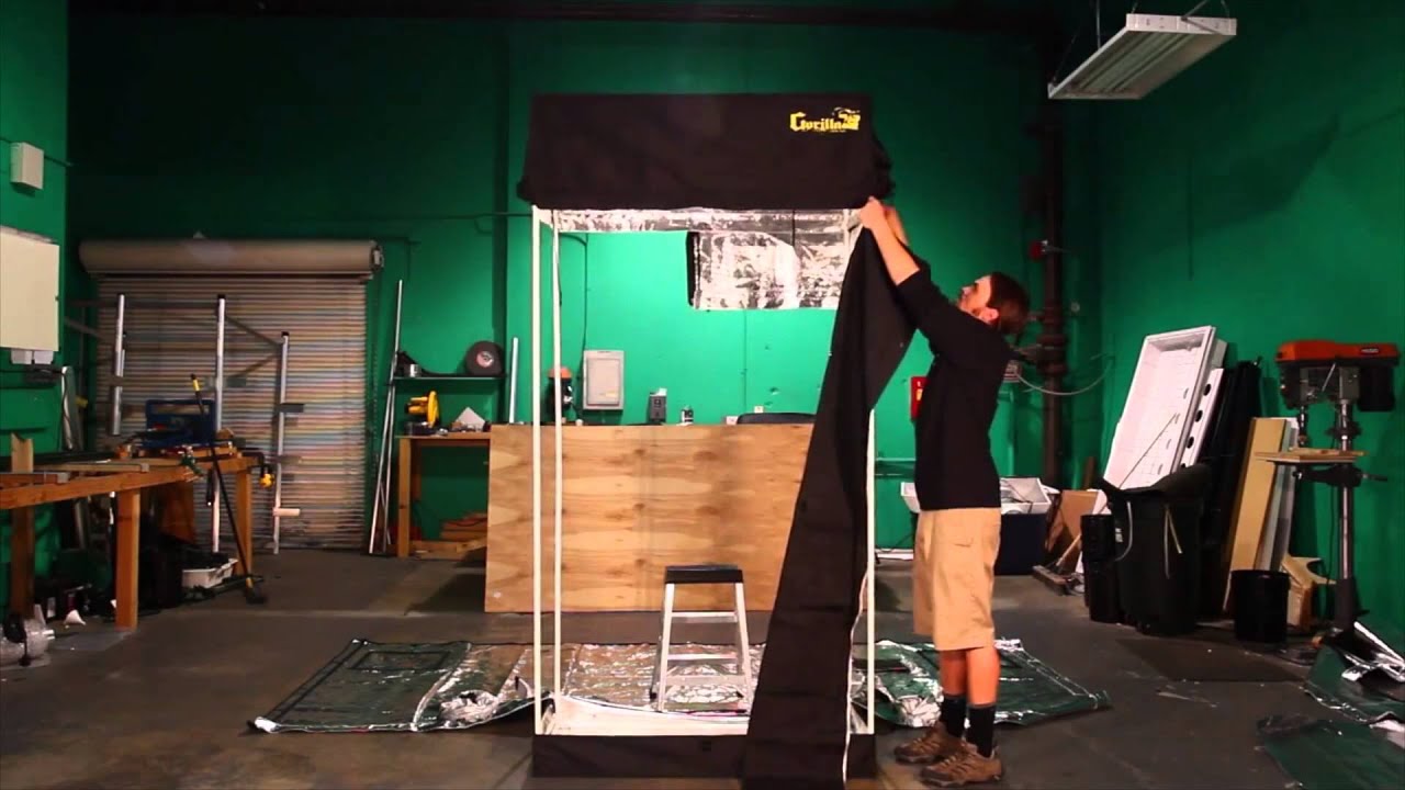 How to Setup Gorilla Grow Tent Grow Room