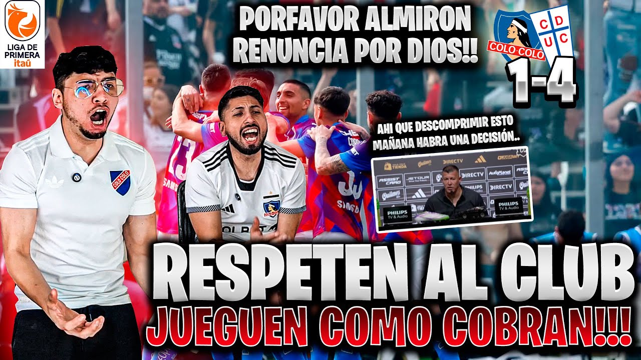 COLO COLO vs U.CATOLICA |Goles y Resumen Completo | Reacción de Hincha albo | 🔥RESPETEN AL CLUB🔥!