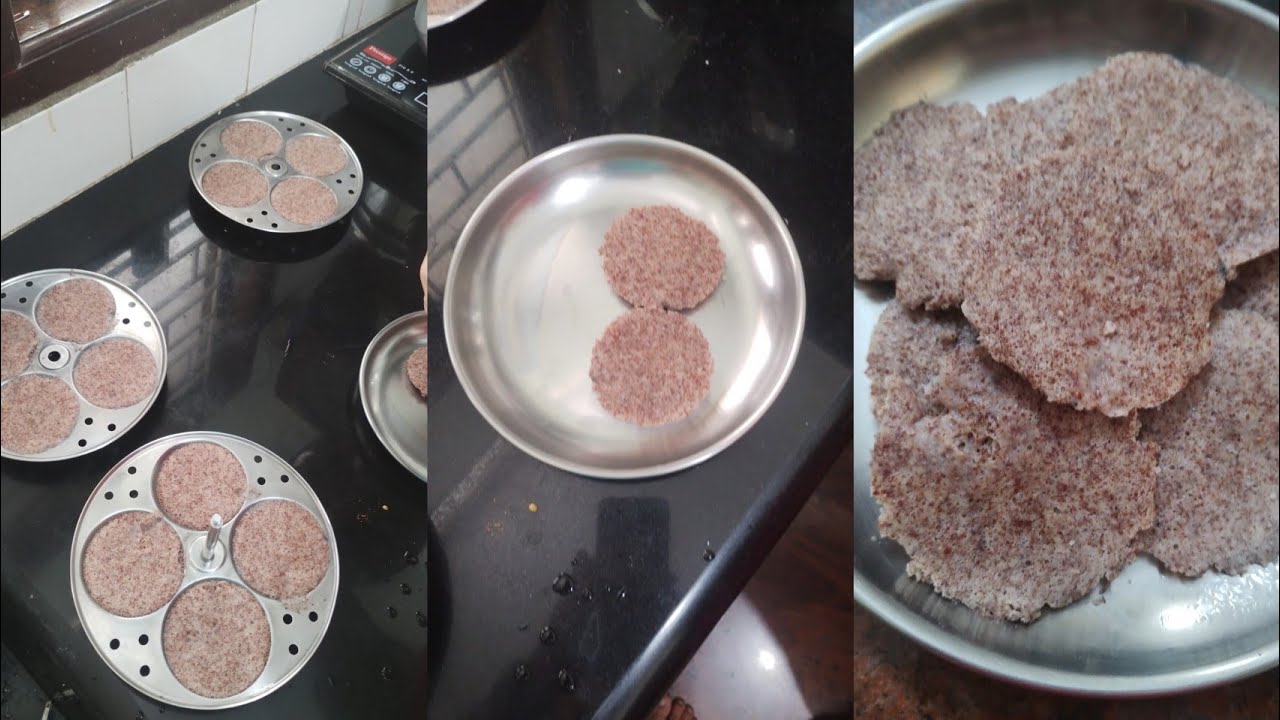 Ragi Idly and Ragi Dosa from same Batter - Part1 | ಒಂದೇ ಹಿಟ್ಟಿನಿಂದ ರಾಗಿ ಇಡ್ಲಿ ಮತ್ತು ರಾಗಿ ದೋಸೆ- ಭಾಗ 1