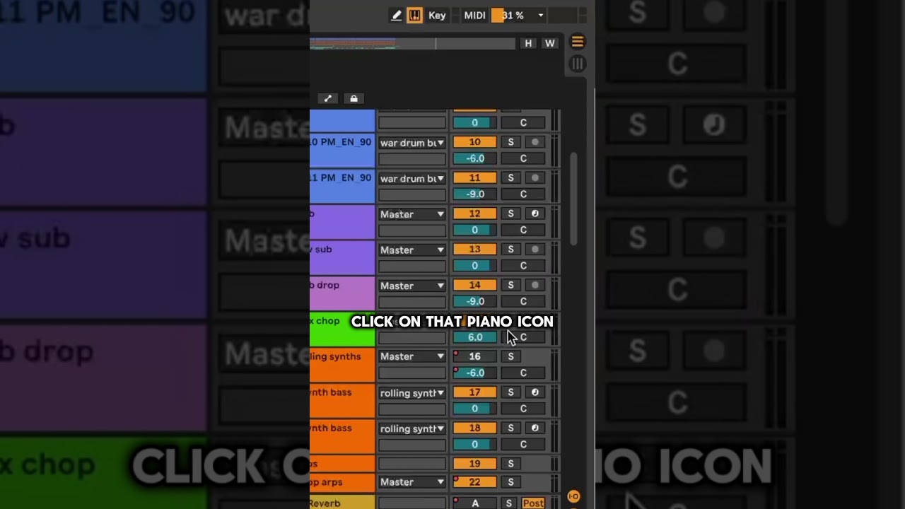 How to use your computer keyboard as a MIDI in Ableton
