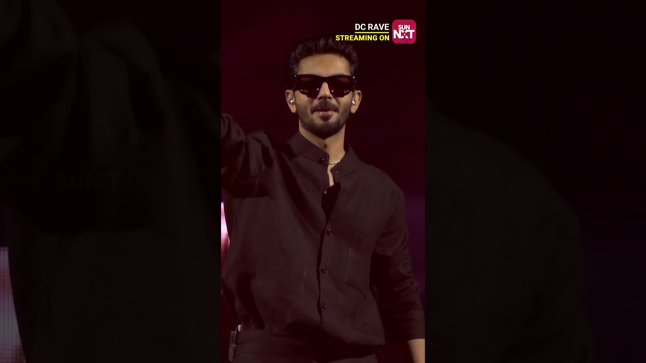 Ani on stage 🔥#DC Rave #Anirudh  #Lokesh #Wamiqa #SunPictures