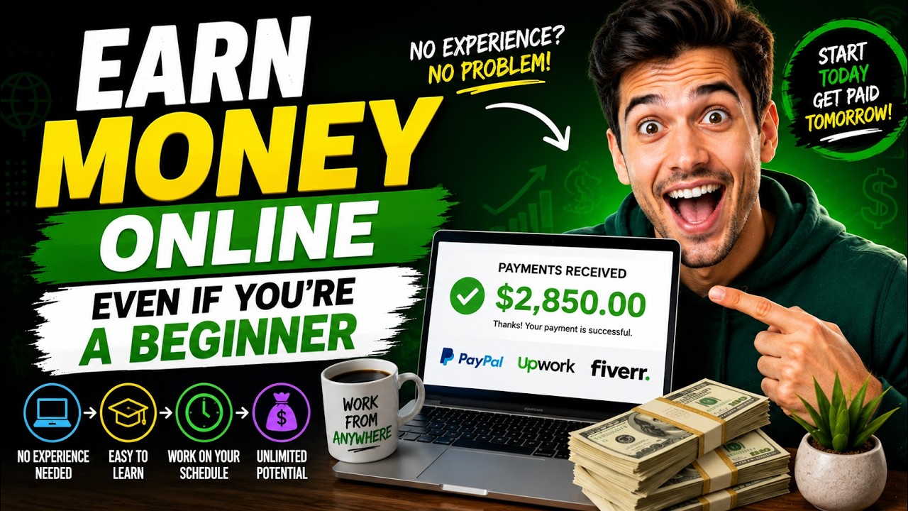 Earn Money Online Even If You're a Beginner💻💰