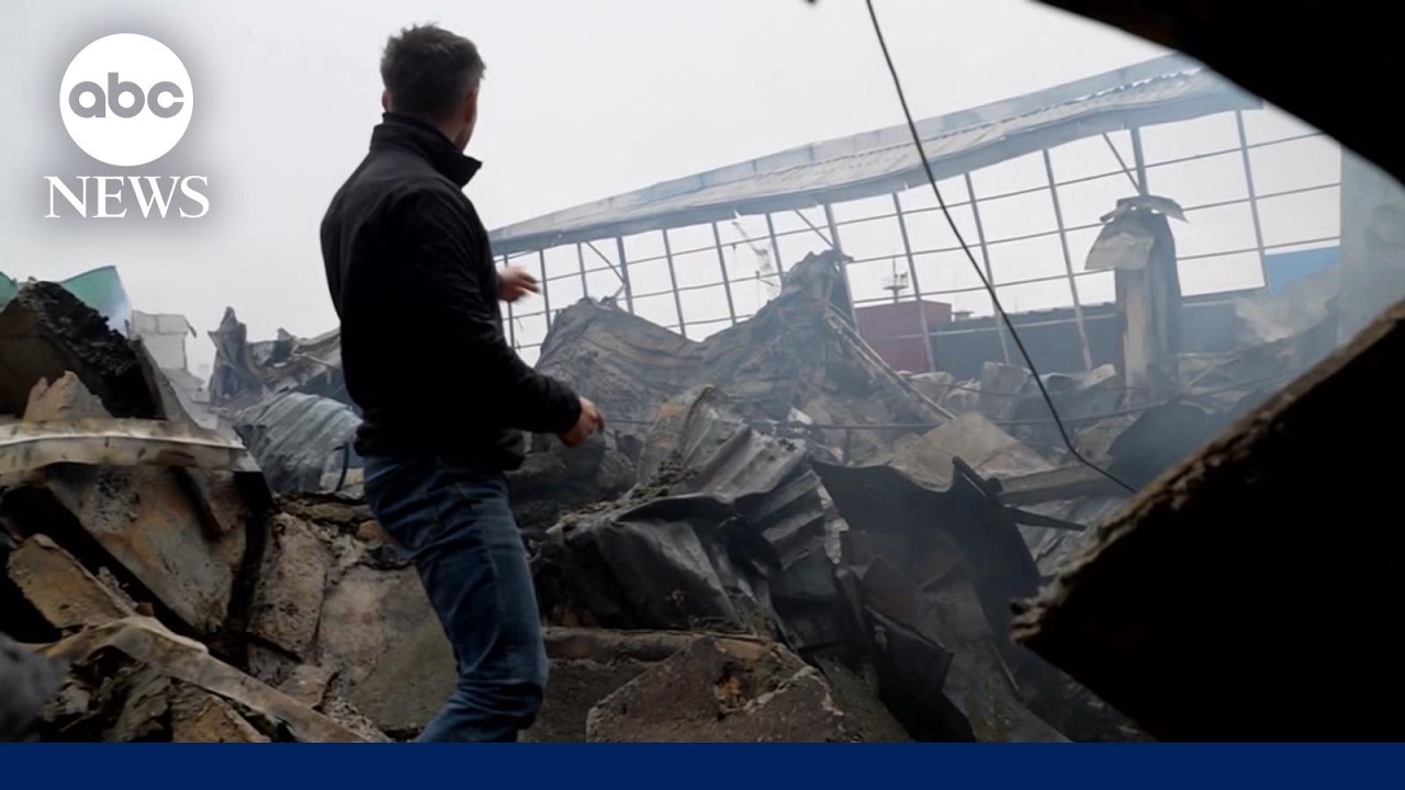 Ukraine and Russia trade massive strikes overnight