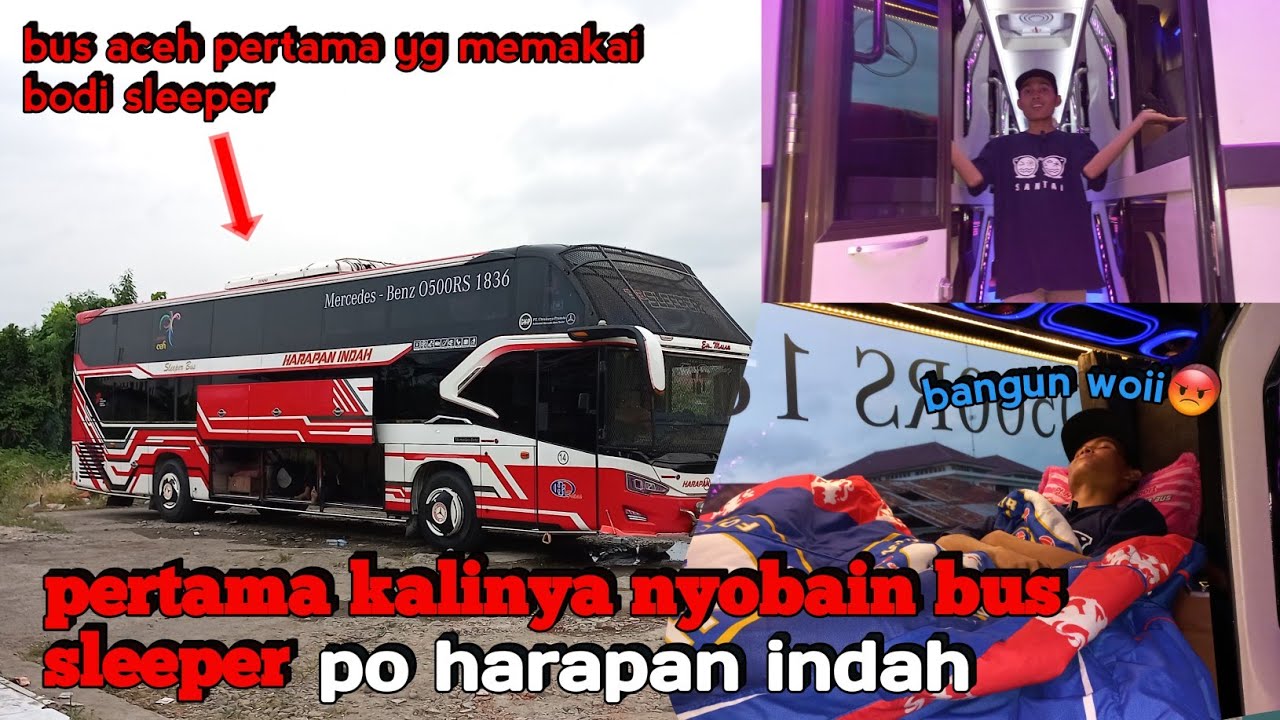 NIAT HATI GREBEK GUDANG BUS PO HARAPAN INDAH‼️ eh malah dibuat nyaman sama interiornya🥰