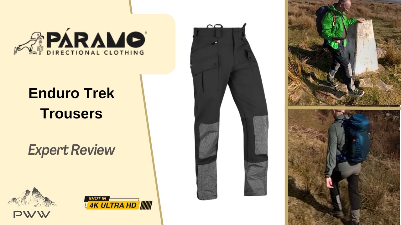 Extensive field test of the Páramo Men's Enduro Trek Trousers