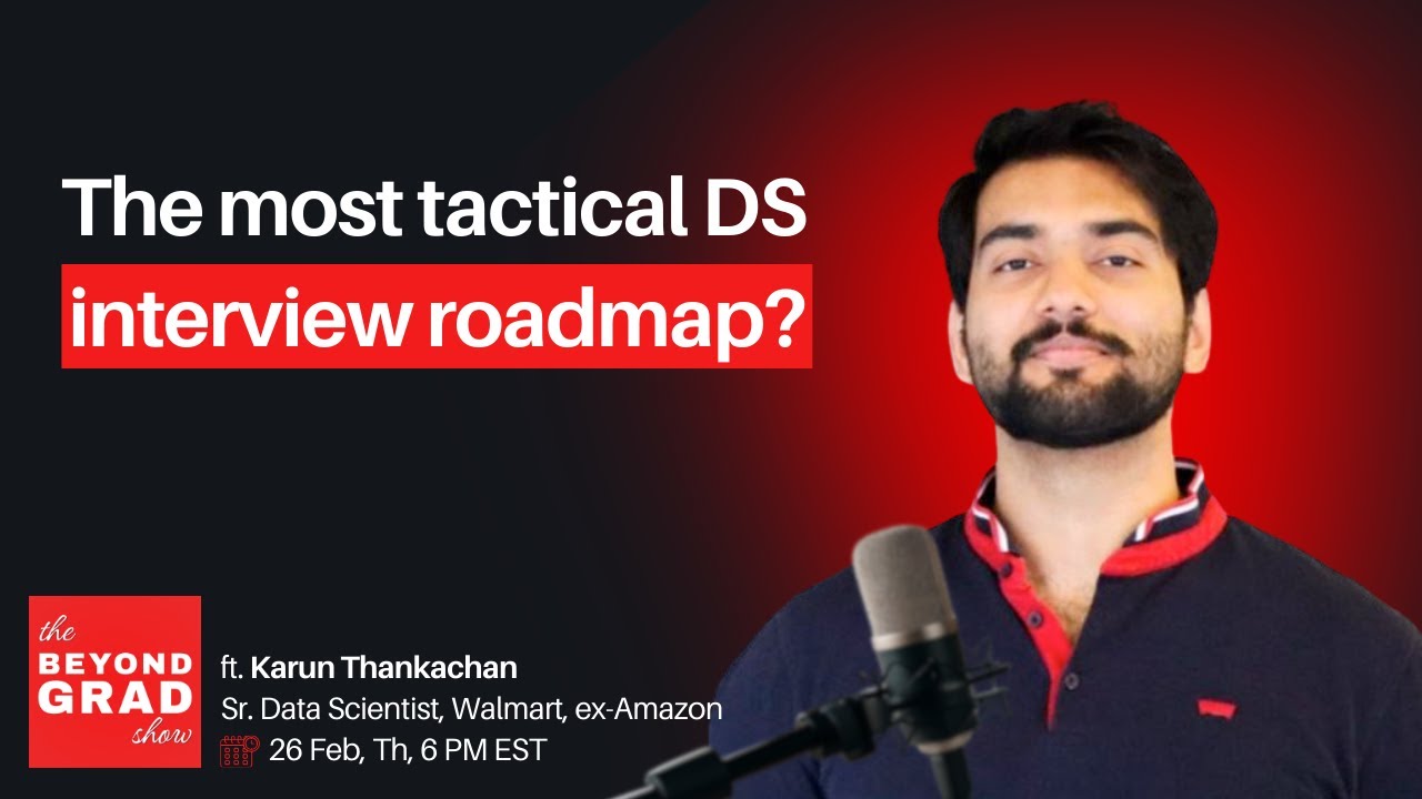 Walmart Sr. Data Scientist On How To Crack Data Science Interviews