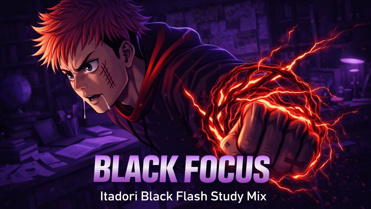 BLACK FLASH FOCUS | Itadori’s Supreme Concentration (Jujutsu Kaisen 1H Focus Mix)