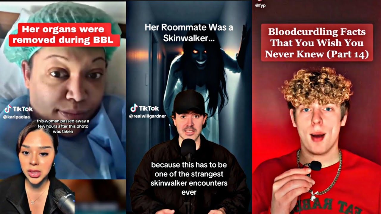 Random Creepy facts True crime scary story Tiktok compilation