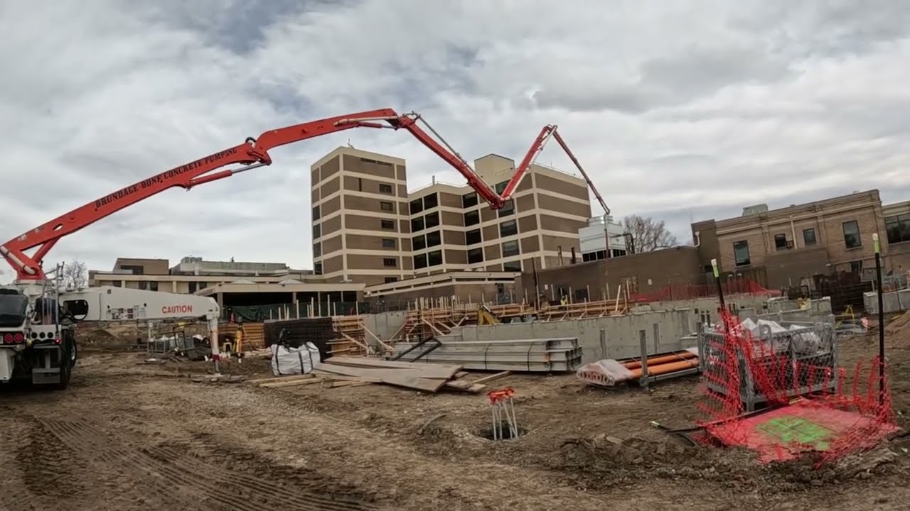 RAW POV : 47M Putzmeister Wall Pour w/ Freshly Polished Rims ✨ Smooth Passes + Surprise Sewer Kicker