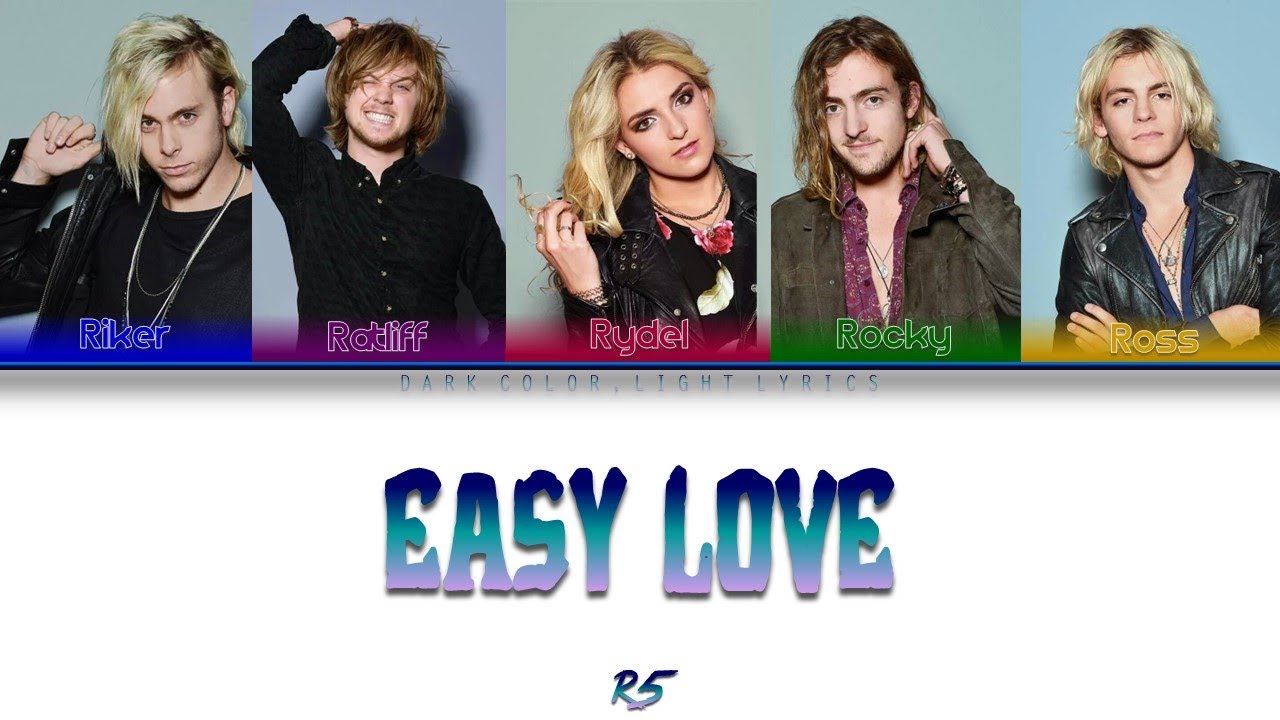 R5 'Easy Love' Lyrics [Color Coded ENG_ESP]