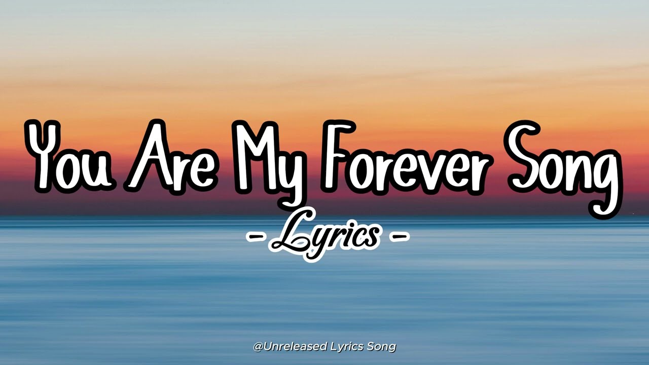 You Are My Forever Song ❤️ | Heartfelt Romantic Love Song | Beautiful English Love Song (Lyrics)