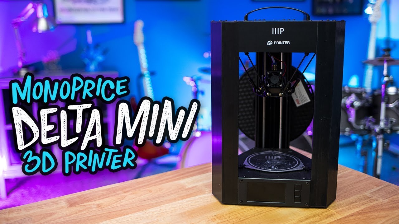 Monoprice Delta Mini 3D Printer Review- It's an Odd One...