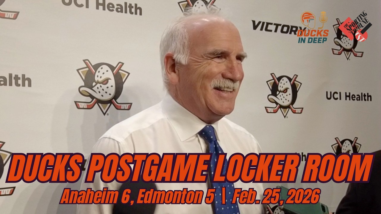 Joel Quenneville becomes 2nd coach in NHL history to hit 1,000 wins in 6-5 comeback | Ducks Postgame