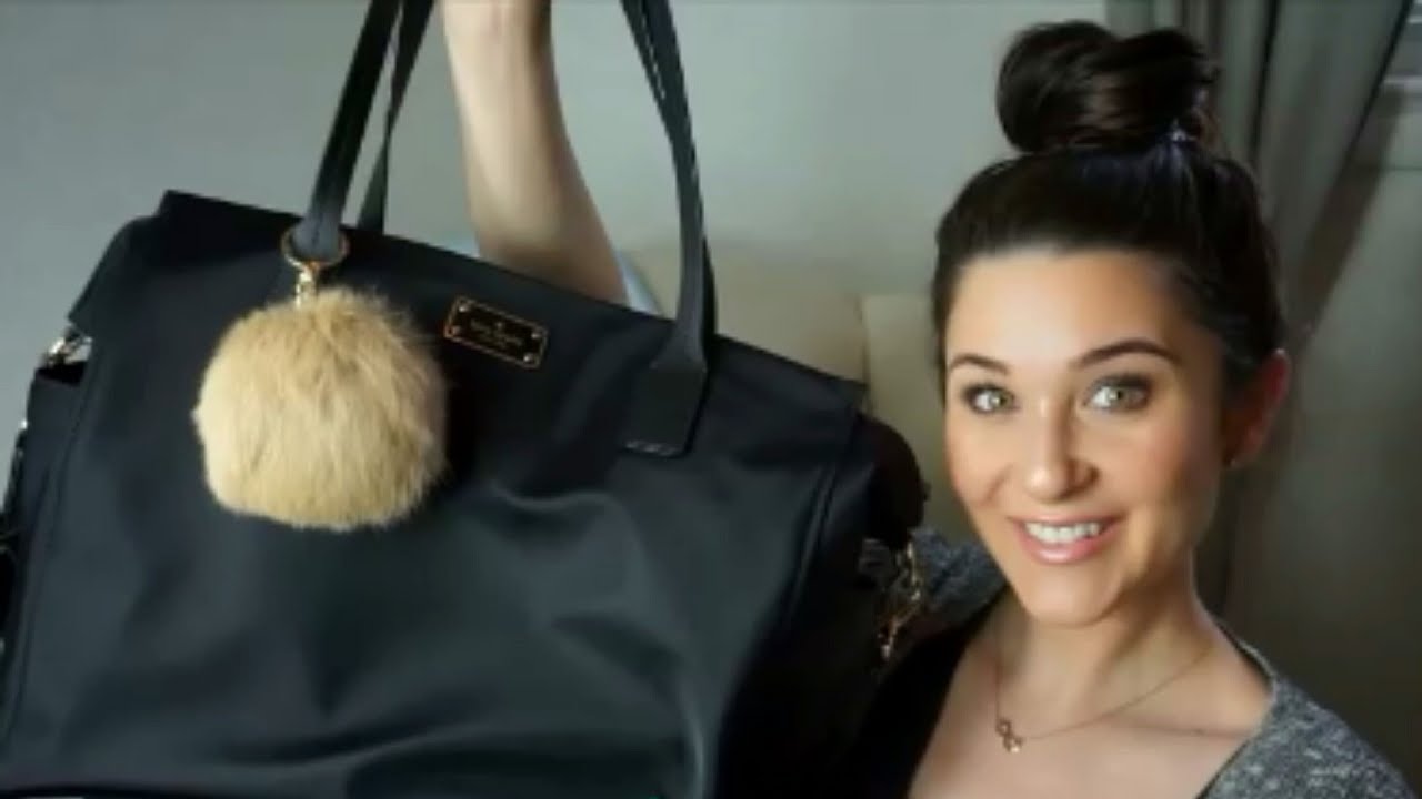 WHAT'S IN MY DIAPER BAG | Kate Spade Baby Bag