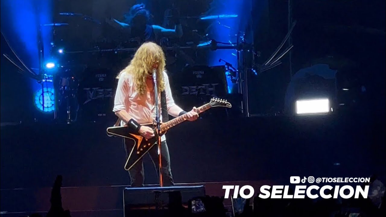 (4K) Megadeth - Symphony Of Destruction || (En Vivo) || Lima, Perú || 06 abril, 2024