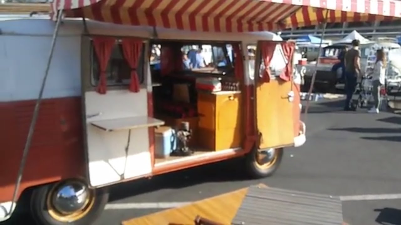 VW BUS Camper van So23 westfalia all original close up and  slow detailed video