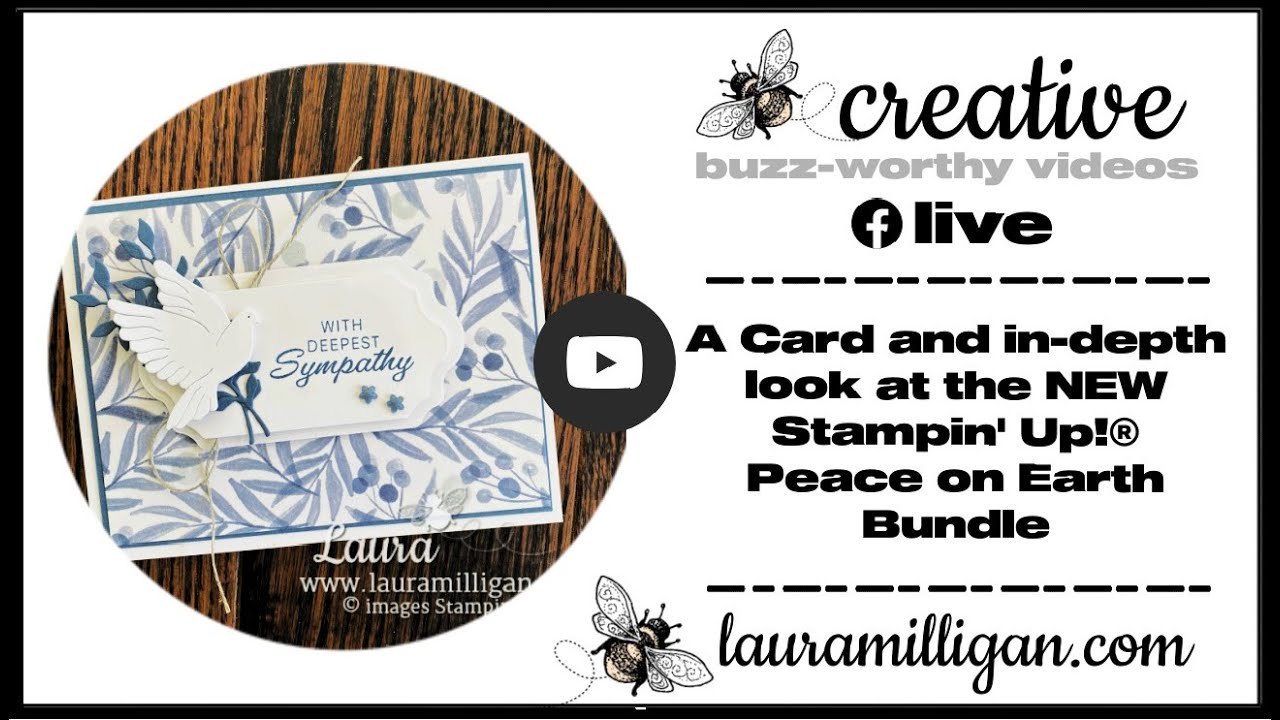 Create a Card with Laura using the NEW Peace on Earth Bundle by Stampin' Up!