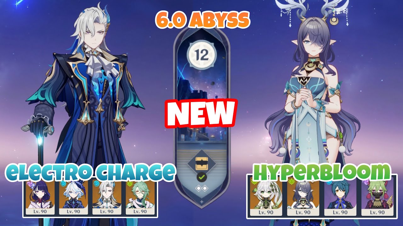 6.0 A Abyss Floor 12 - Electro Charge & Hyperbloom