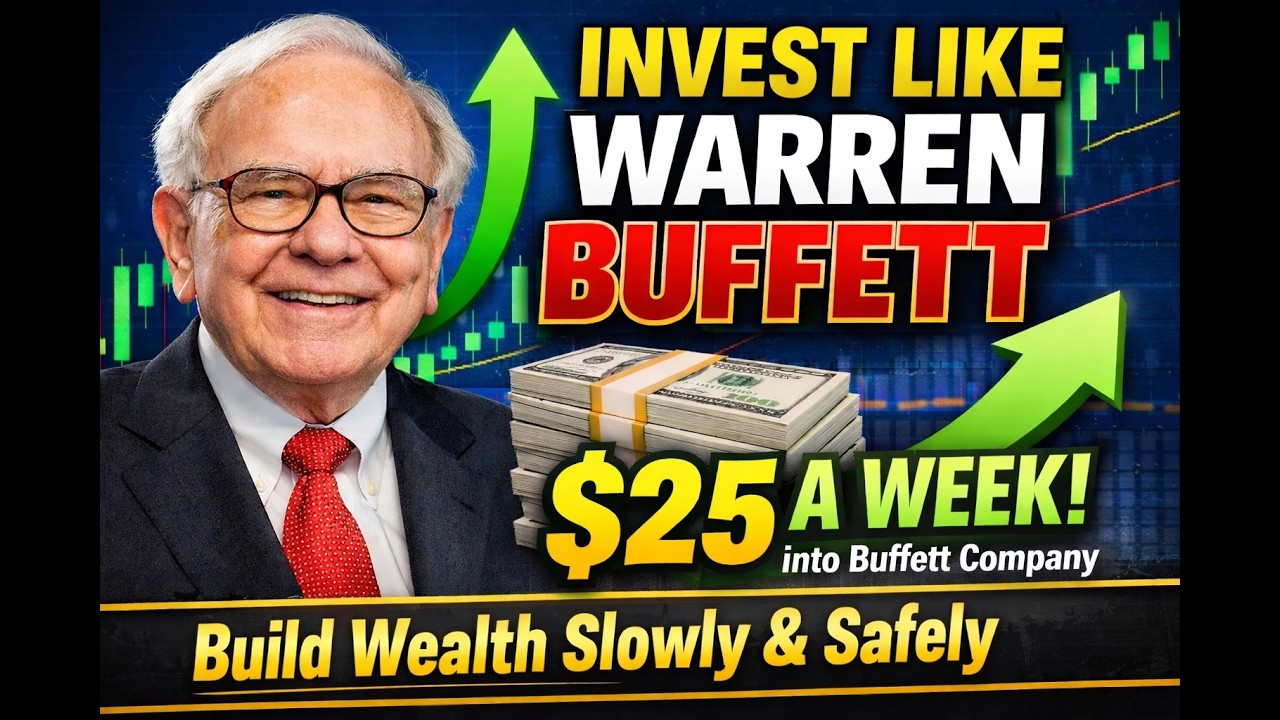 How Warren Buffett Builds Millions with BRK.B – Start $25/Week