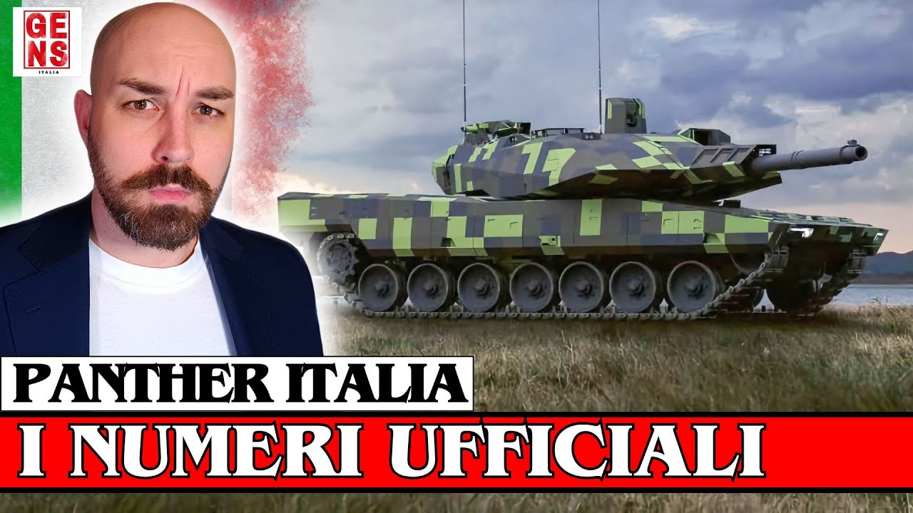 Panther : Leonardo e Rheinmetall DIFFONDONO i NUMERI del CARRO ARMATO per L'ESERCITO ITALIANO