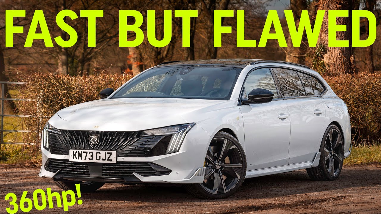 The GEEKIEST fast estate: Peugeot 508 PSE review