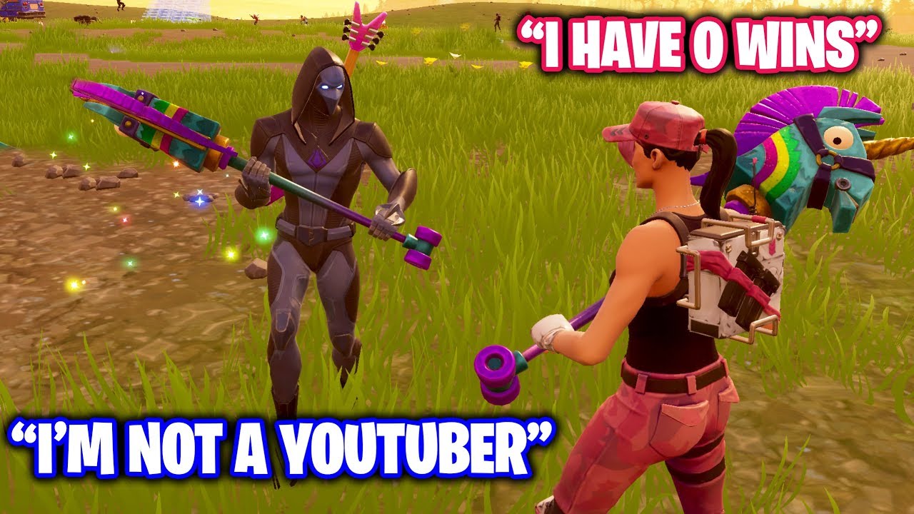WE CAUGHT EACH OTHER LYING ON FORTNITE... (RANDOM DUOS *WIN*)