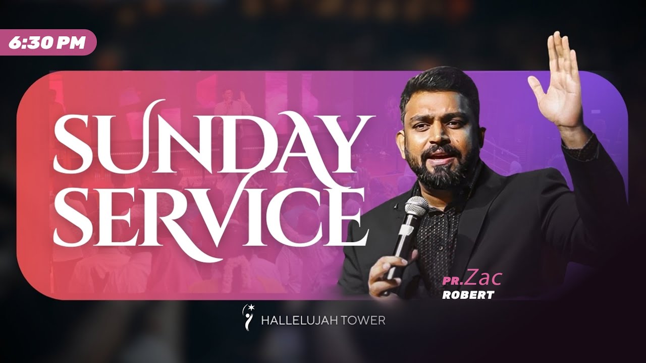 SUNDAY SERVICE (LIVE) I JAN 25 2026 I 06:30 PM (IST) I HALLELUJAH TOWER
