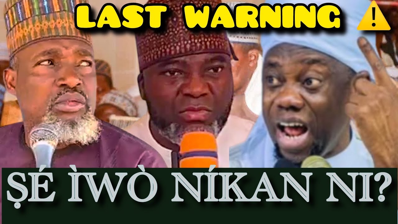 LAST WARNING ṢÉ ÌWÒ NÍKAN NI? ⚠️ÌKÍLỌ̀ IKẸYÌN TÍ O GBỌ́DỌ̀ GBA BY SHEIKH OLOHUNKEMI 