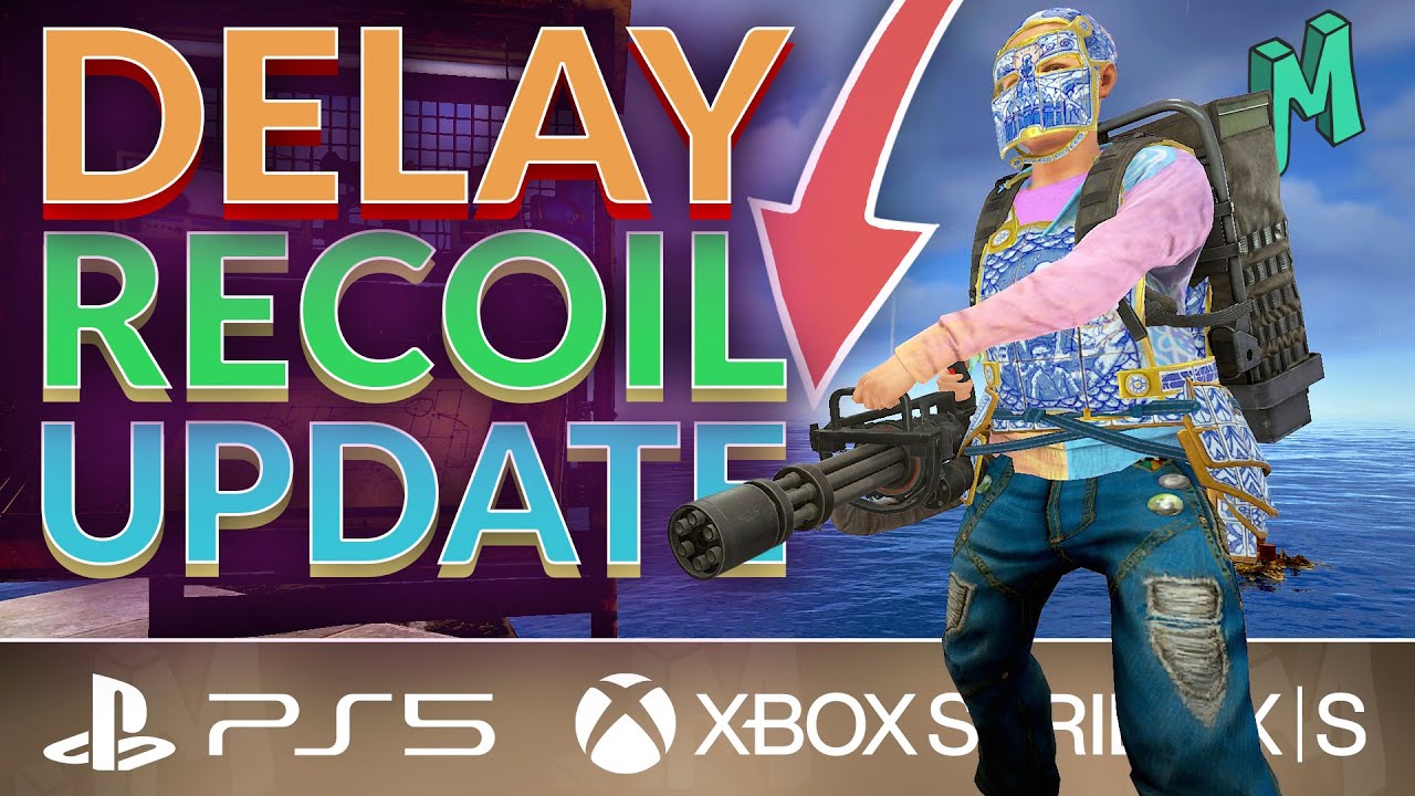 Delayed Recoil & MLRS 🛢 Rust Console 🎮 PS5, XBOX