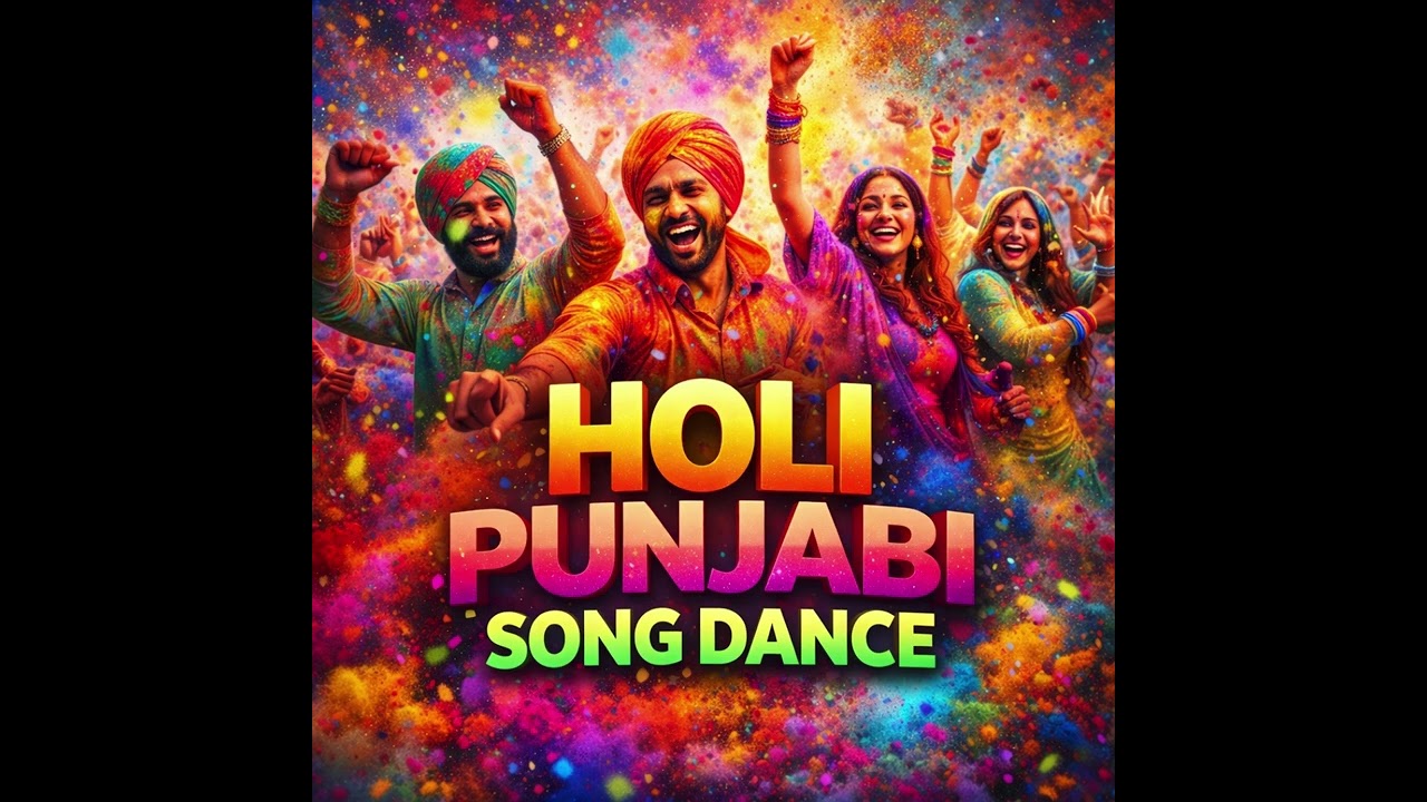 Holi Punjabi mix-Balle Balle vibes with full-on Holi colors! 🌈🔥Turn up the Punjabi beats