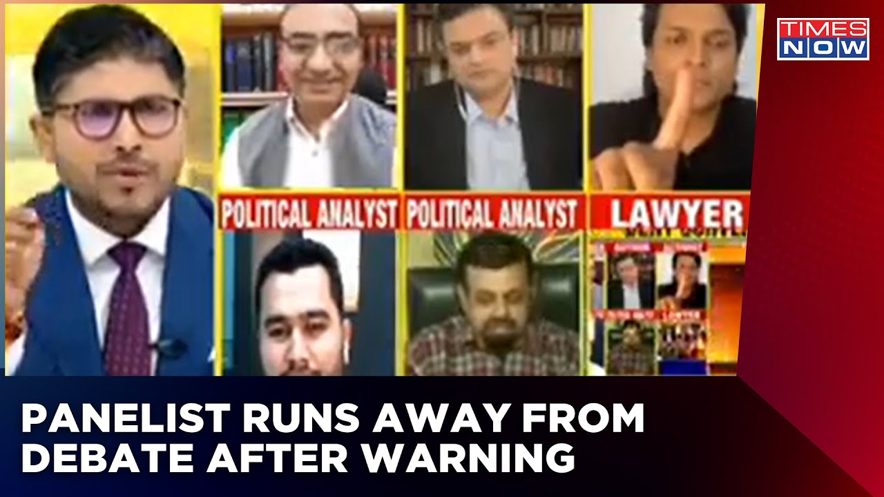 Panelist Runs Away From Debate After Disagreeing During Forced Religious Conversion Debate