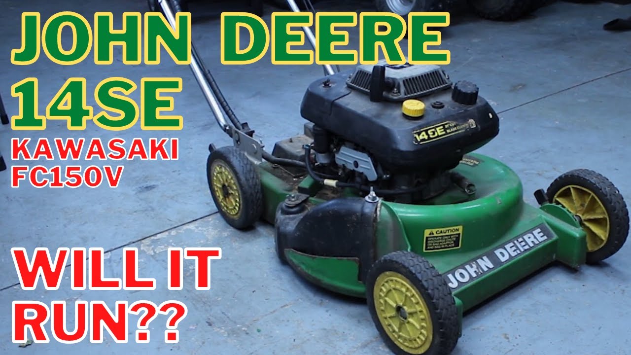 John Deere 14SE/Kawasaki FC150V - Will It Run?