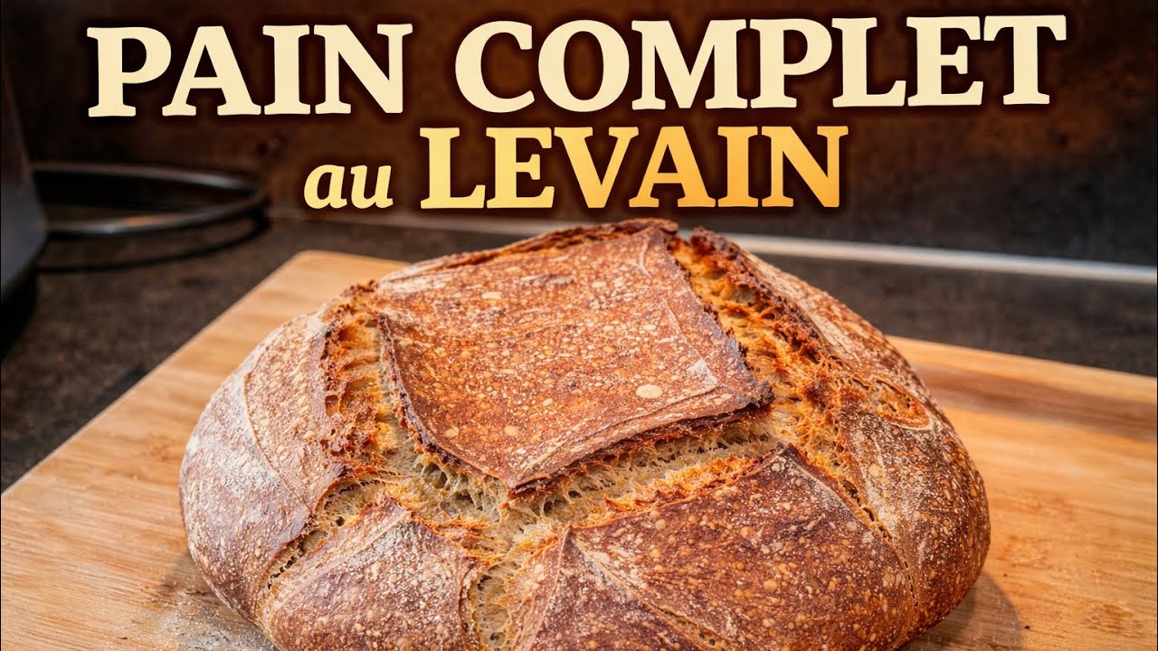 Pain Complet au Levain (comprendre facilement en 8 minutes) 