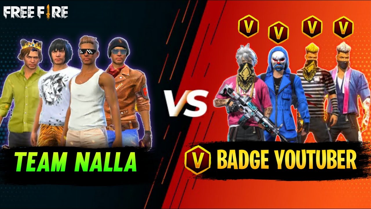 Free Fire V Badge Gang Versus Normal Players || Aukaat Ki Baat -Garena Freefire
