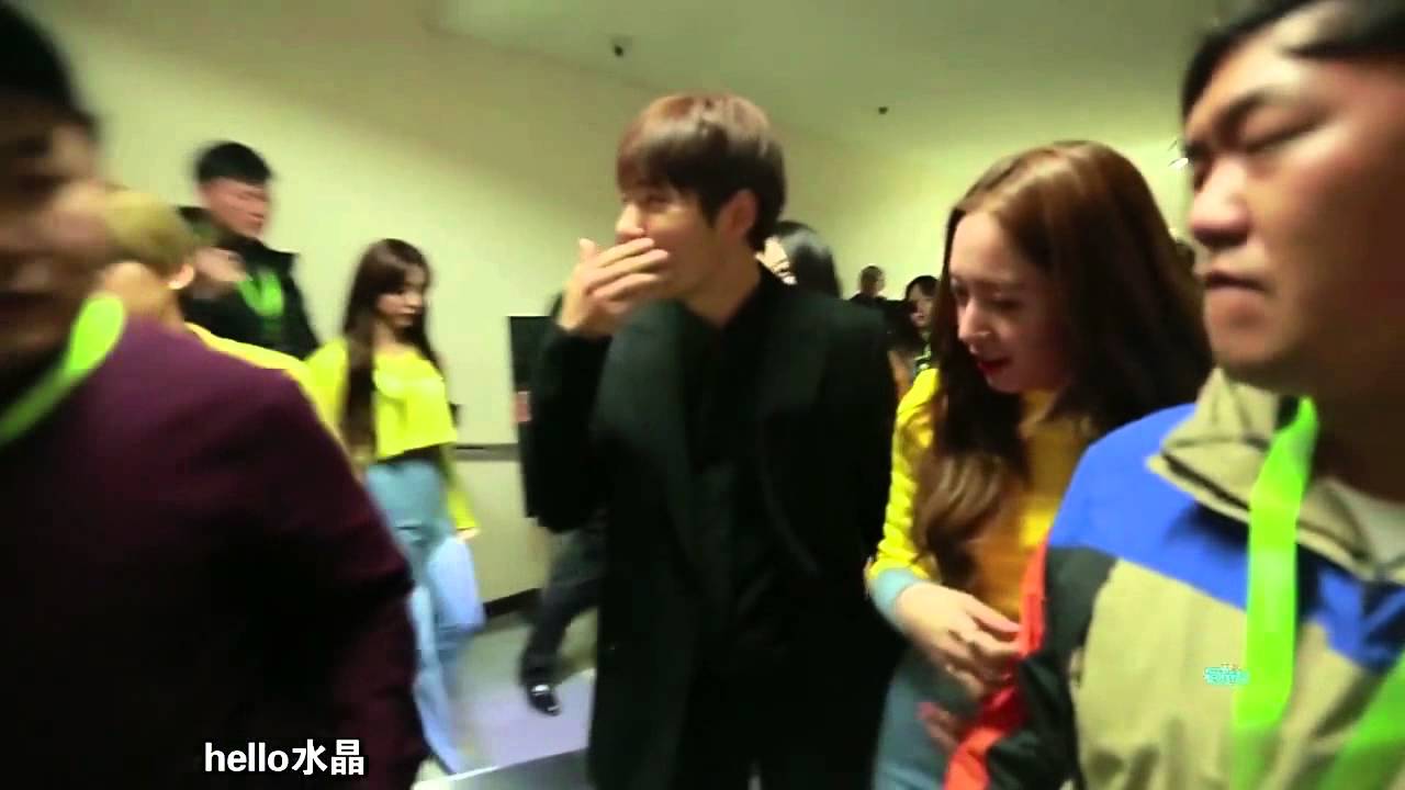 L & Krystal (Myungstal) Moment at IQIYI All Star Carnival 2016