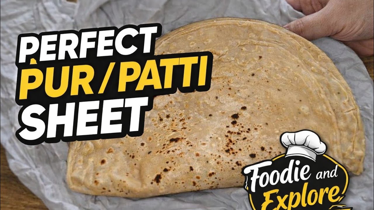 Homemade Samosa Patti | Homemade Spring Roll Sheet | Homemade roll patti | Homemade Samosa Sheet