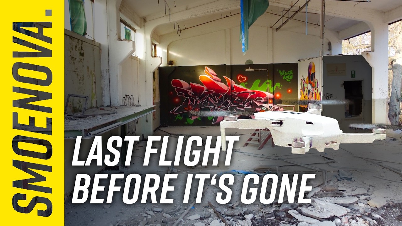 Последний полет над «Фабрикой граффити» — экскурсия с дрона, пока она еще есть.