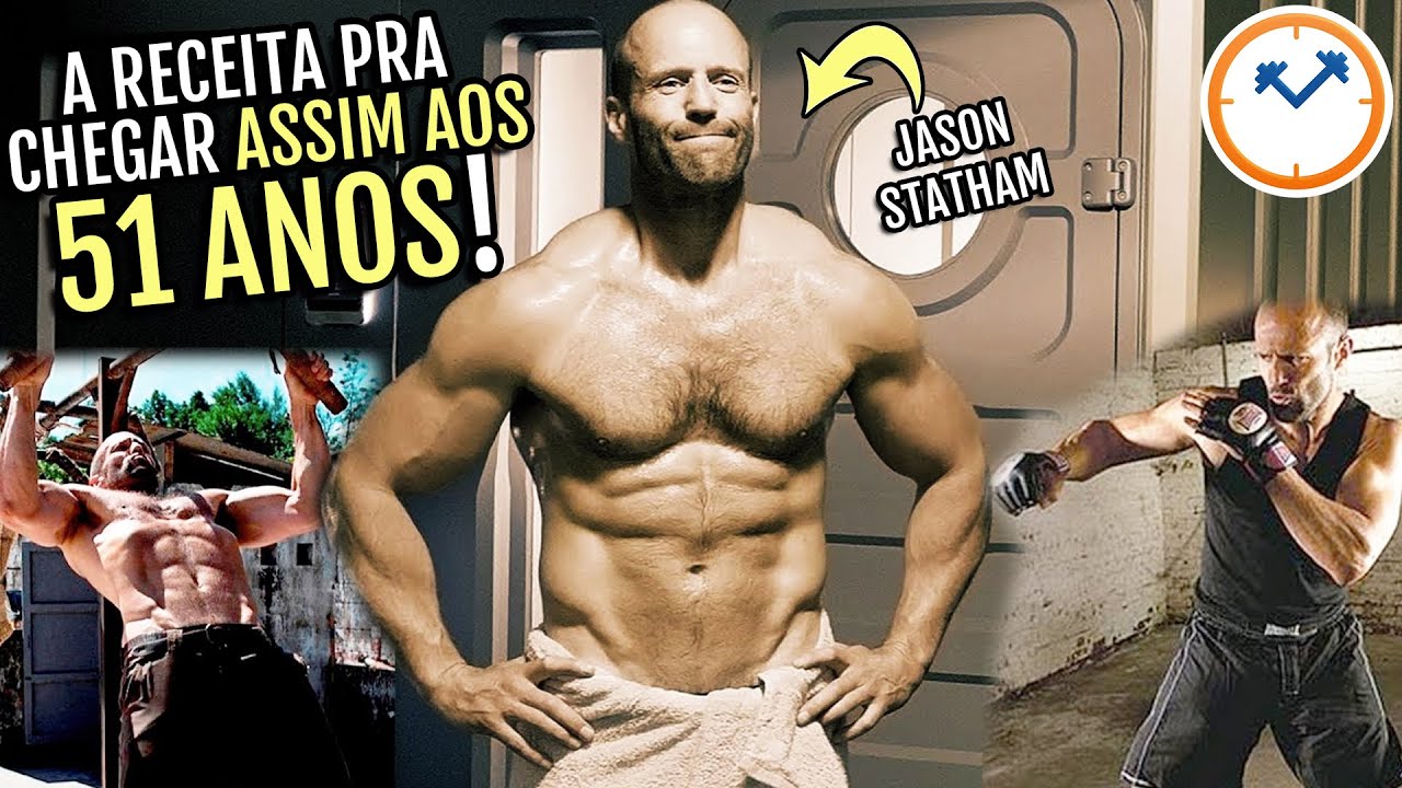 A ROTINA do JASON STATHAM: Treino e Dieta (e Mentalidade) | Saúde na Rotina
