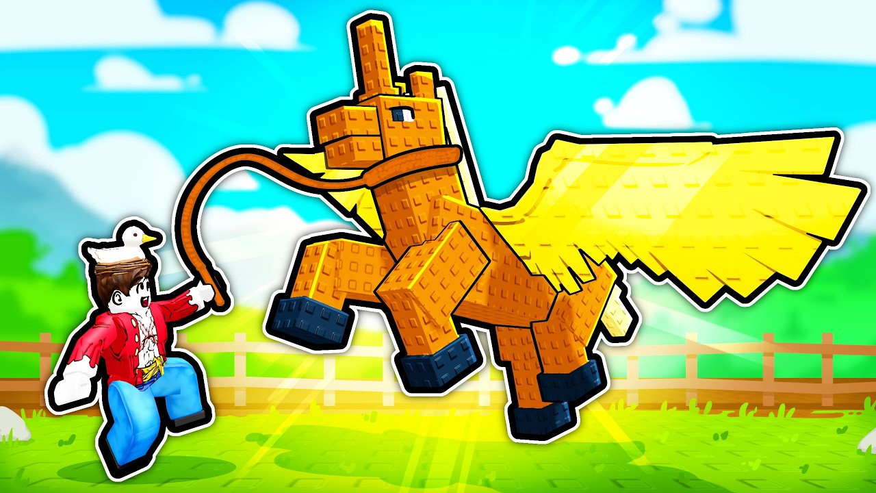 i CAUGHT and TAMED the RAREST animals in Roblox catch and tame
