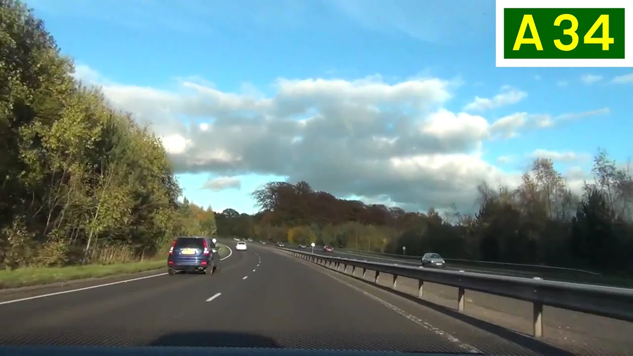 A34 Wilmslow/Handforth Bypass (Part 2) - Northbound Front View