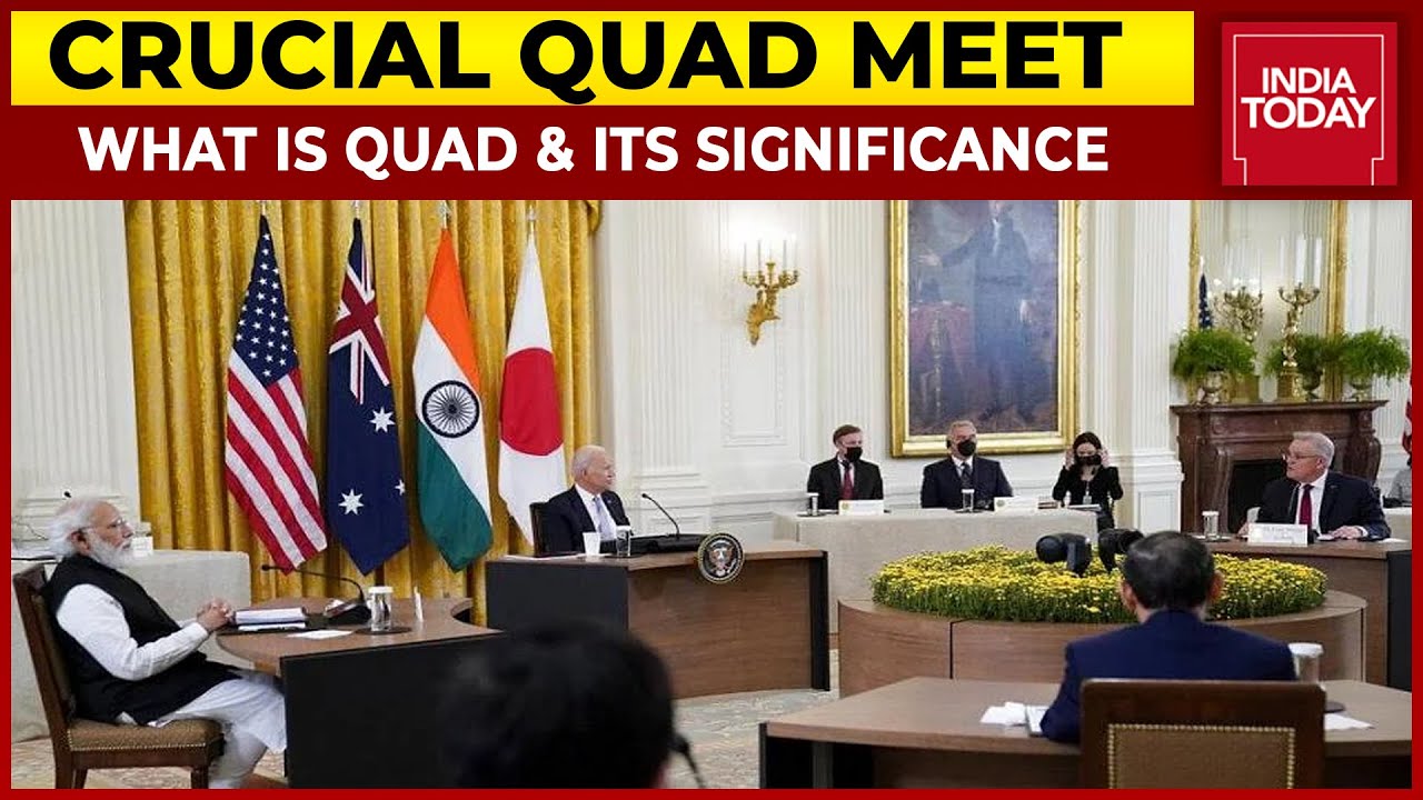 Quad-An Informal Alliance Aimed At Countering China's Influence In Indo-Pacific & Its Significance