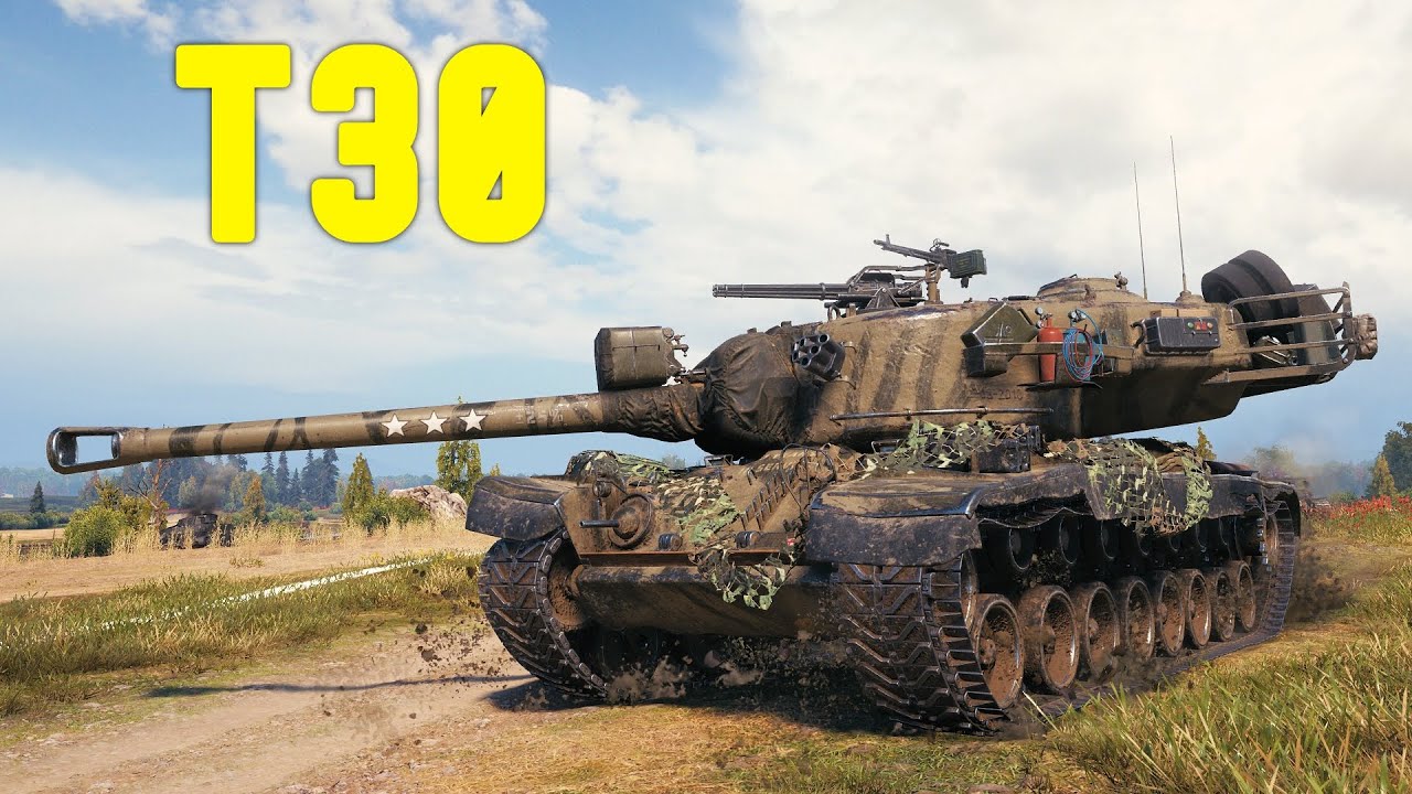World of Tanks T30 - Tier 9 TD from America