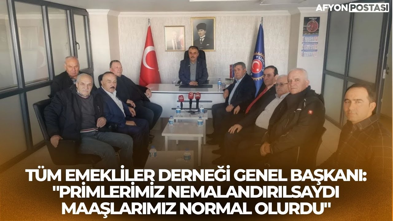 Tüm Emekliler Derneği Genel Başkanı: 
