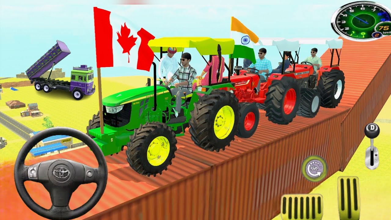 🛤️❓part 293#india #3d #gaming  3 Animal Loaded Inside Big Truck /: Heavy Loading Challenge in #truck