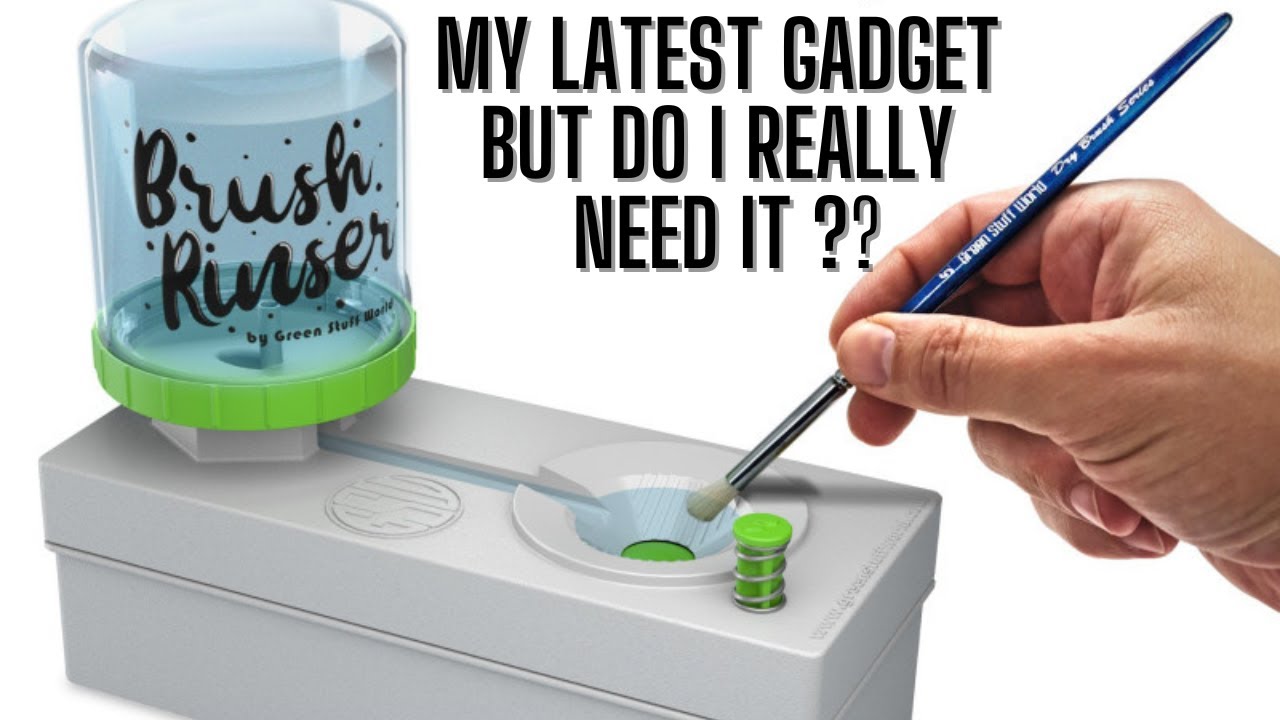 GreenStuffWorld Brush Rinser Cleaner Review Do You Need This ??