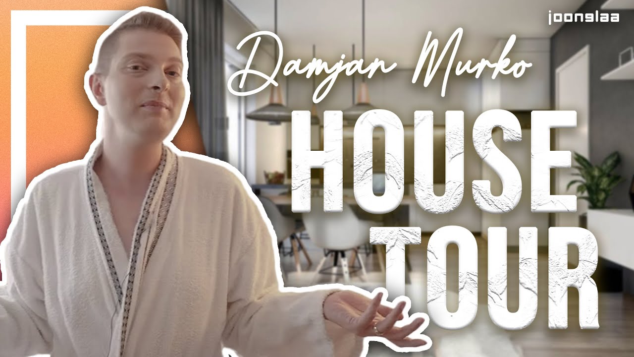 DAMJAN MURKO: Zaradi GROŽENJ sem se preselil!😫😳 | HOUSE TOUR