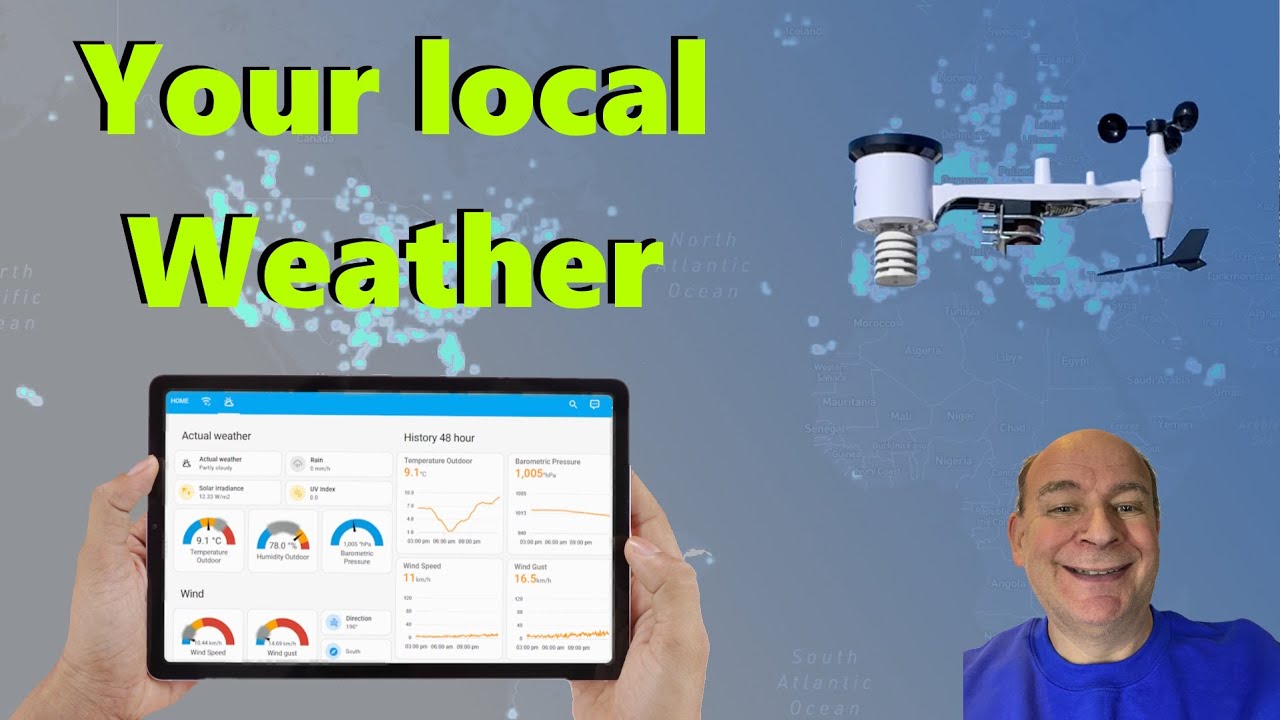 Добавьте информацию о местной погоде в Home Assistant.